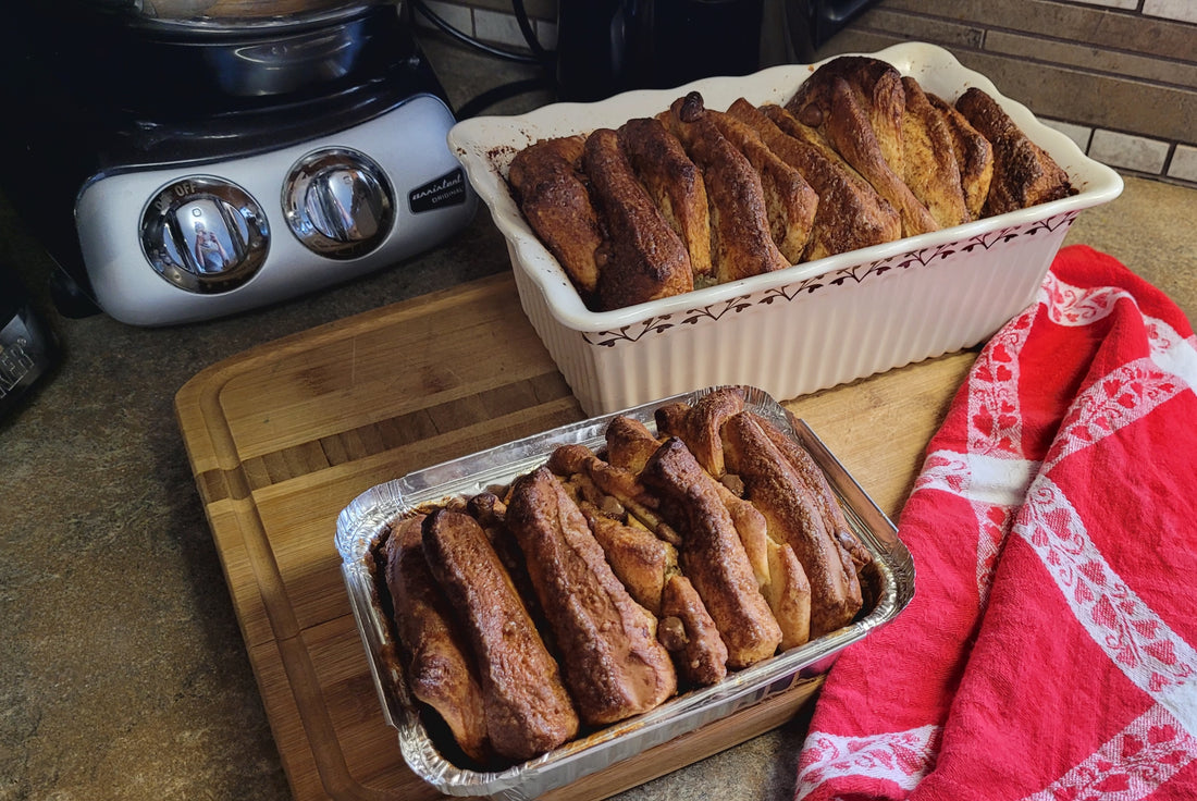 CINNAMON CHOCOLATE PULL APART BREAD