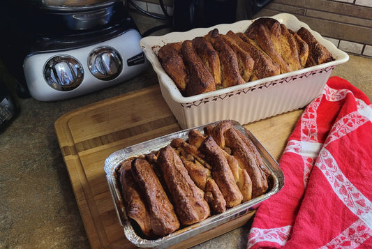 CINNAMON CHOCOLATE PULL APART BREAD