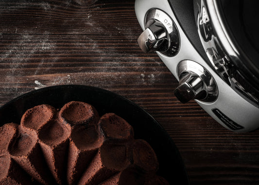 Chocolate Cake (with whiskey marinated blueberries)