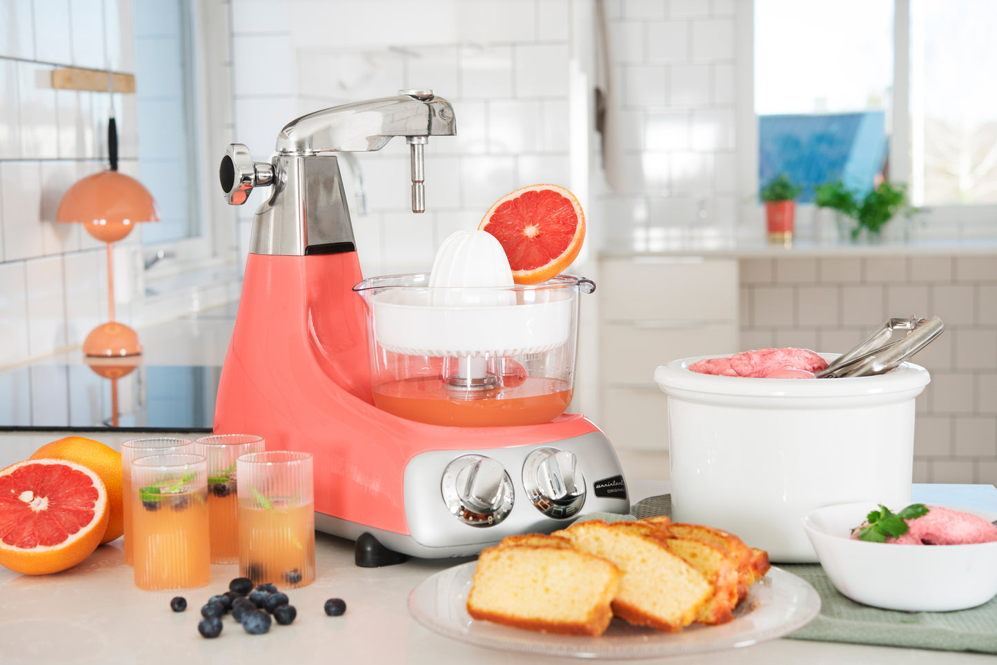 Coral Crush Ankarsrum Mixer