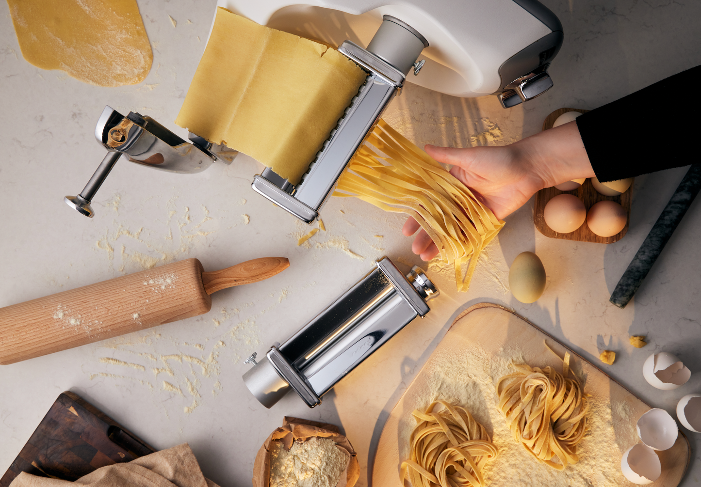 Pasta Bundle! Lasagna Roller and Fettuccine Cutter - PREORDER for MAY
