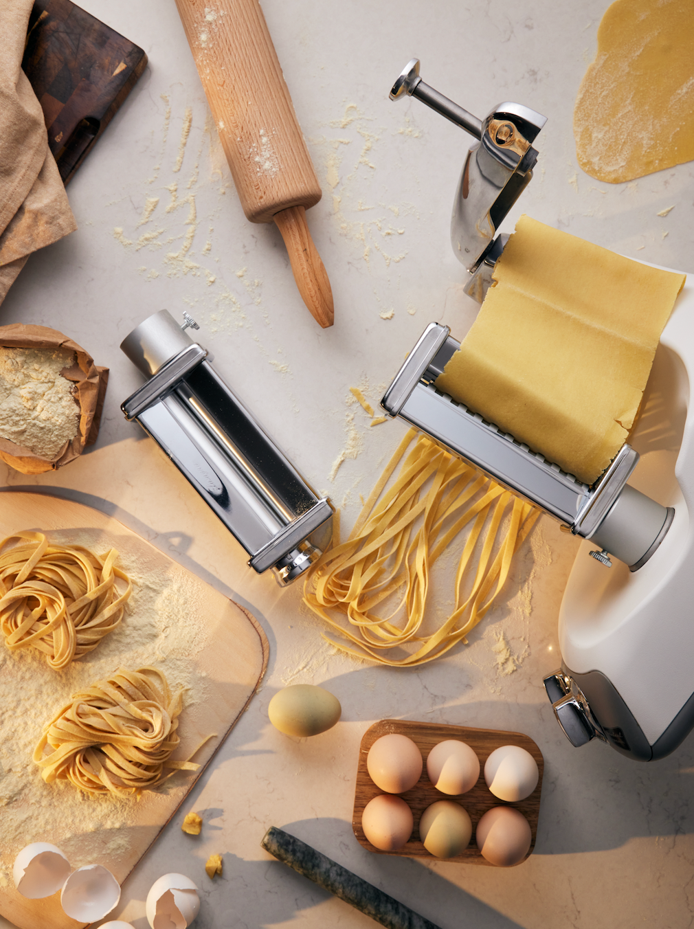 Pasta Bundle! Lasagna Roller and Fettuccine Cutter