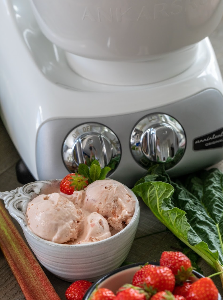 Glossy White Ankarsrum Stand Mixer