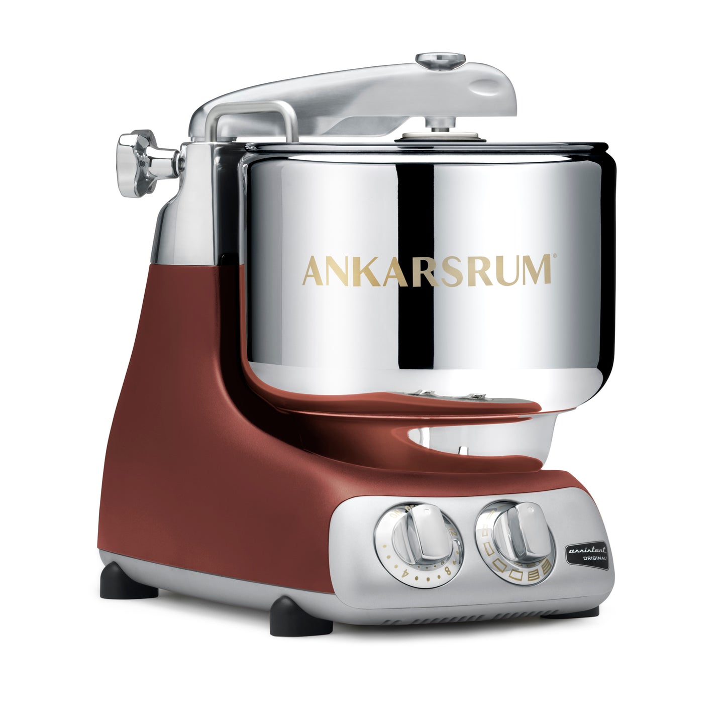 Rustic Maroon Ankarsrum Mixer