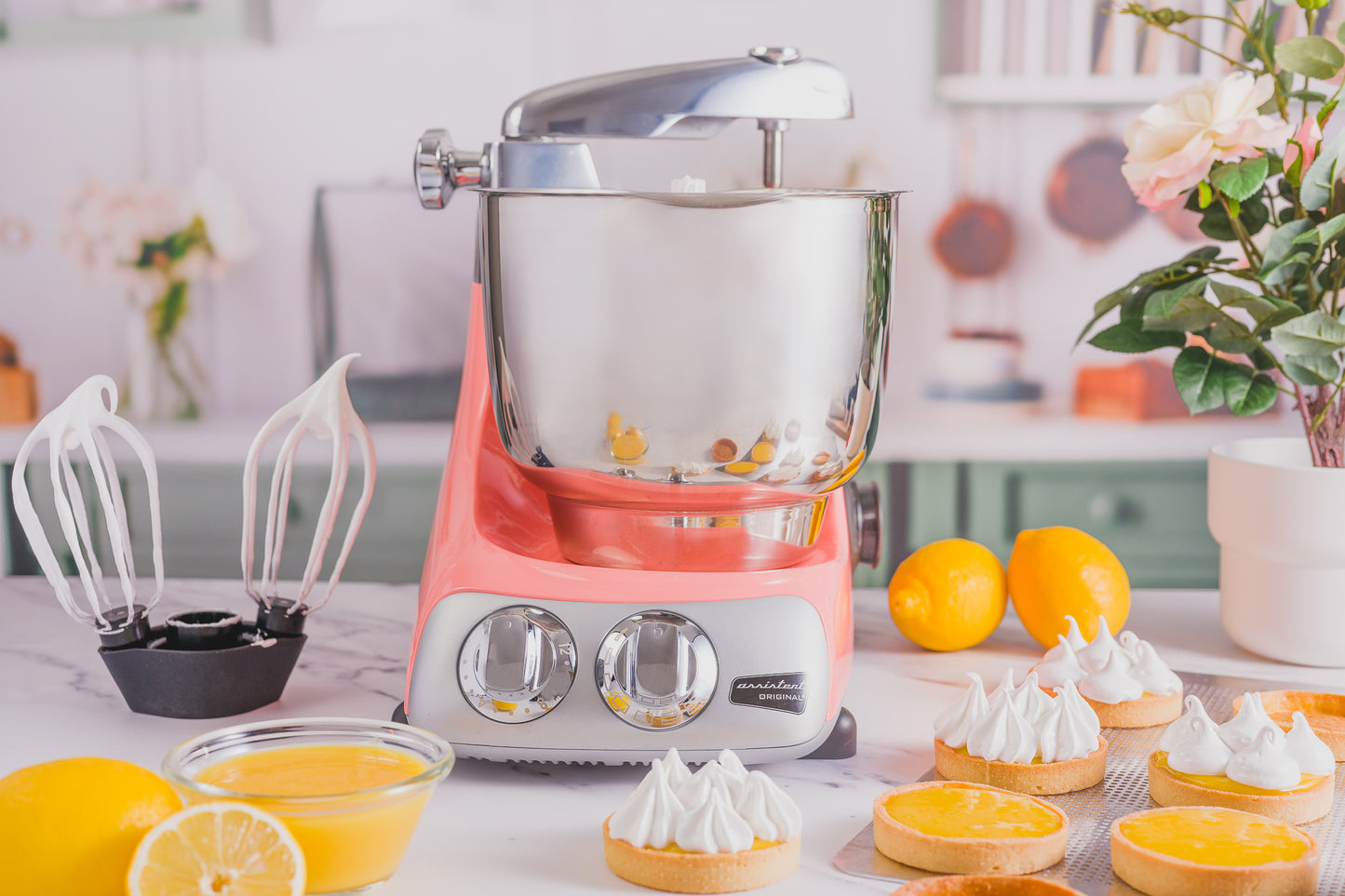 Coral Crush Ankarsrum Mixer