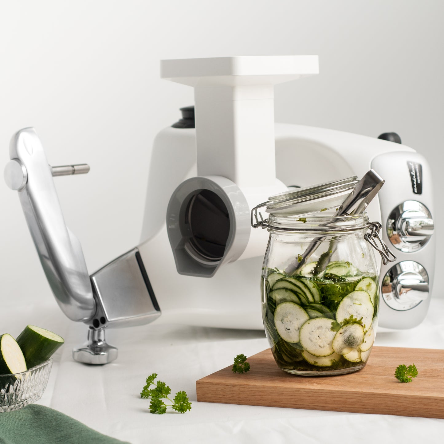 Mineral White Ankarsrum Stand Mixer