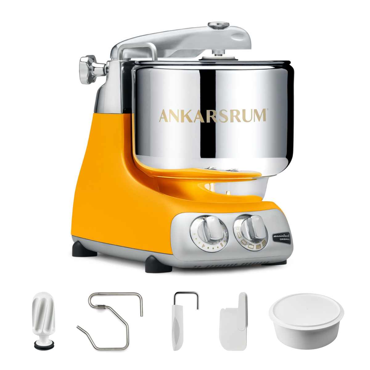 Sunbeam Yellow Ankarsrum Mixer | Essential Package