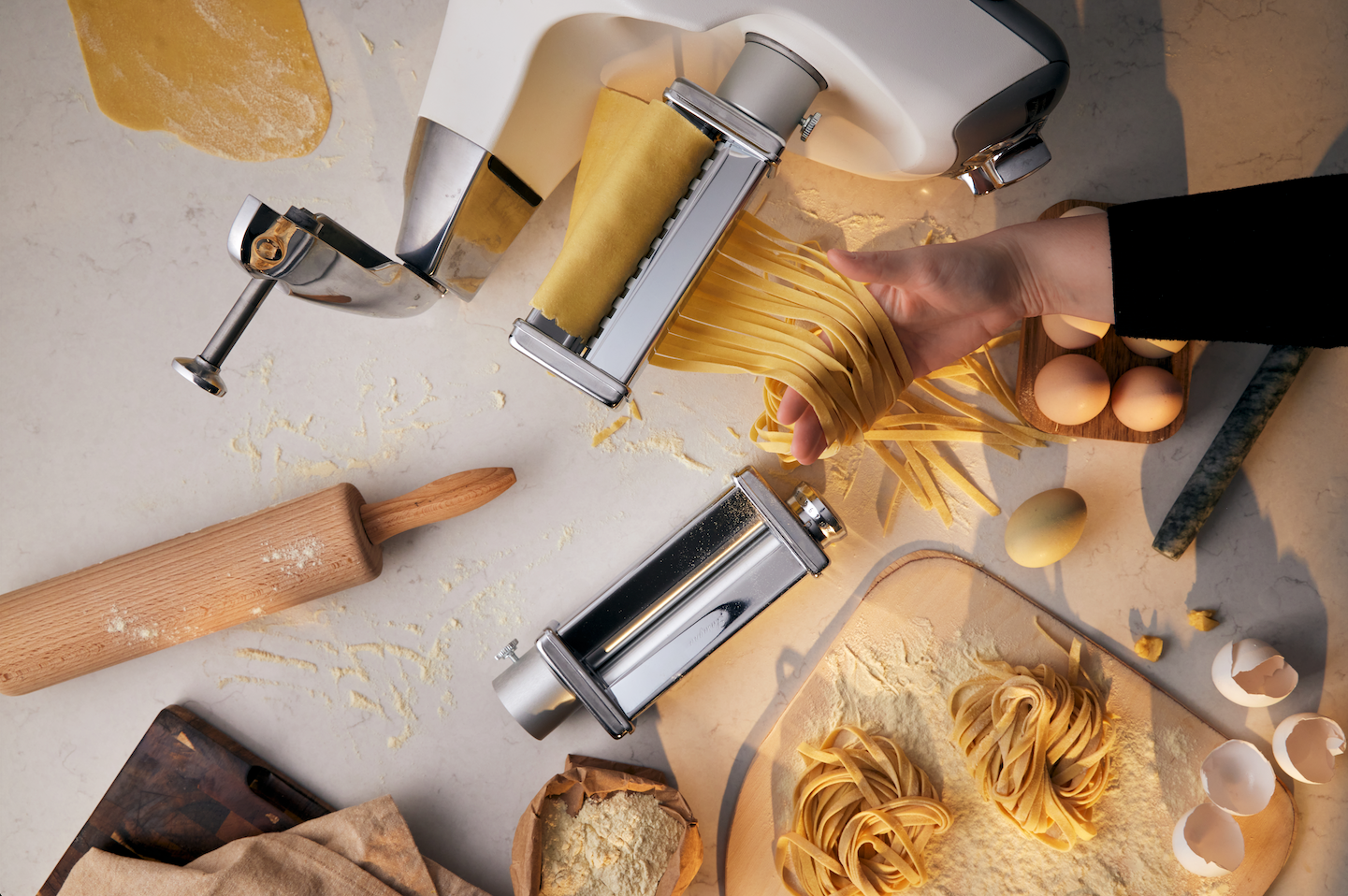 Mineral White Ankarsrum Stand Mixer
