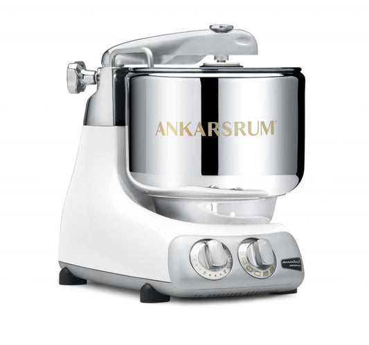 Glossy White Ankarsrum Stand Mixer - PREORDER FOR MID MAY